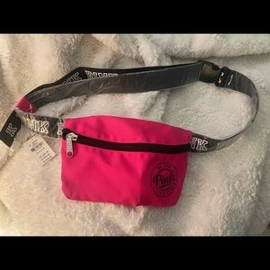 NWT Pink Victorias Secret Zip Fanny Pack 💗